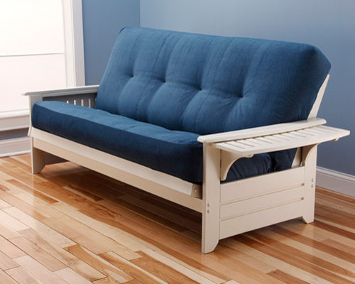 Cottage White Futon Frame By Jm Furnitures Adriana Futondaybed
