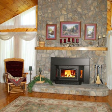 living room w fireplace