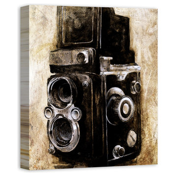 "Vintage Camera" Canvas Wall Art, 20"x24"
