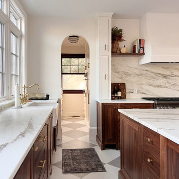 Walnut and White Luxury