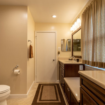 Cozy Kitchen and Bathroom Remodel in Vienna VA