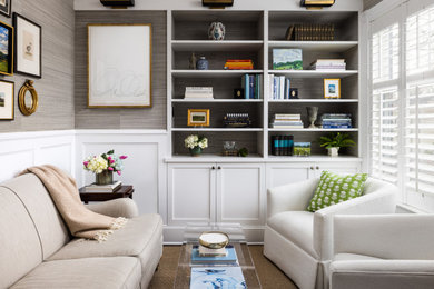 Living room - eclectic living room idea in DC Metro