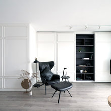 Houzz Tour: This Monochromatic Apartment is Parisian Chic