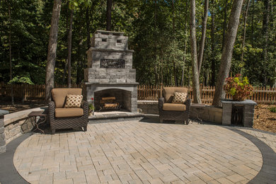 Patio - transitional patio idea in Richmond
