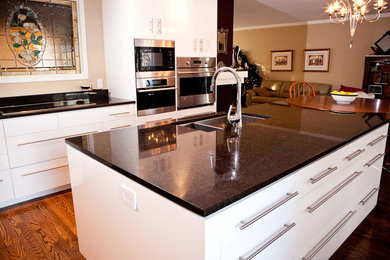 Inspiration for a transitional kitchen remodel in Other