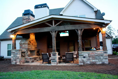 Patio - traditional patio idea in Atlanta