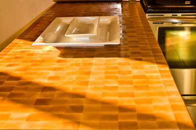 Inspiration for a contemporary kitchen remodel in Dallas
