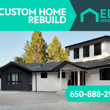 Custom Home Rebuild | Los Gatos