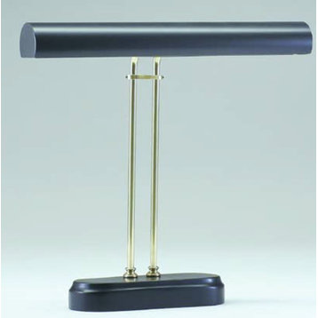 House of Troy P16-D02 Piano / Desk 2 Light Digital Piano Lamp - Polished Brass