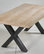 Essential Steel and Wood Dining Table