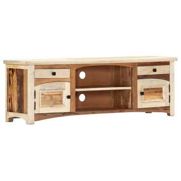 vidaXL TV Stand TV Unit Sideboard TV Console Cabinet Solid Reclaimed Wood