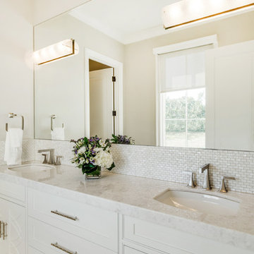 Hanoi Pure White Marble Bathroom