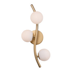 ET2 E24768-11 Rover 3 Light 20" Tall LED Wall Sconce - Metallic Gold