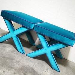Custom X Benches - Footstools And Ottomans