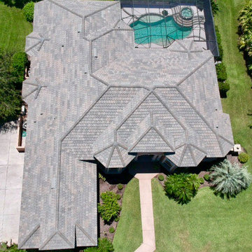 Gorgeous Flat "Slate" Tile Roof