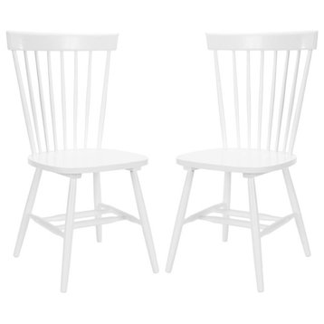 Parker 17''H Spindle Dining Chair (Set Of 2), Amh8500A-Set2
