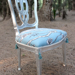 Silver Leaf Bird Chair - Living Room Chairs