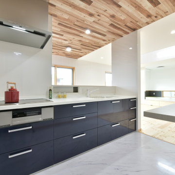 ちょっと隠せるオープンキッチン