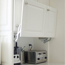Kitchen cabinet features