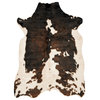 Southwestern Faux Cowhide Grand Canyon Area Rug, Beige/Brown, 6'2"x8'