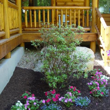 Log Home Landscaping