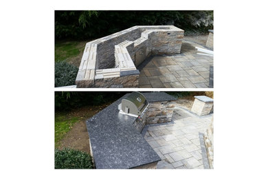 Inspiration for a patio remodel in Boston