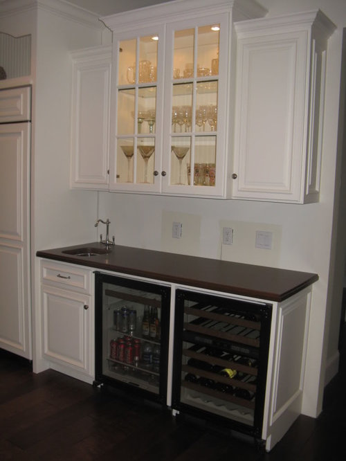 Photos of Sink Installed in IKEA's Numerar Wood Countertop