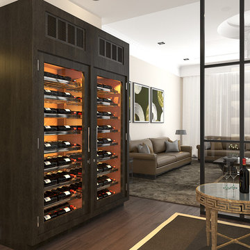 Custom Wine Cabinet - Washington D.C.