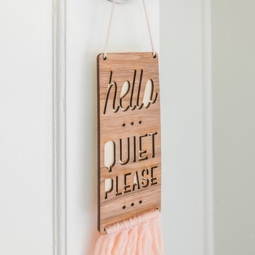 Bohemian chic Baby girl’s nursery