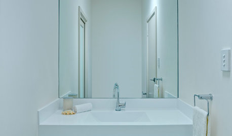 9 Great Ideas for Petite Powder Rooms