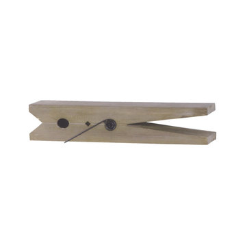 Wooden Clothespin Shelf, Large