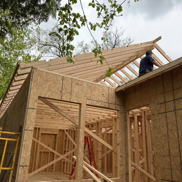 Roof Framing & Structural Build – Avon, IN New Construction