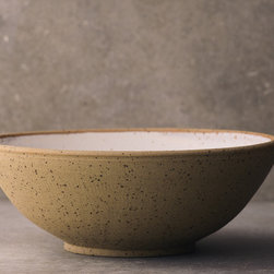 White Speckled Bowl - Bowls
