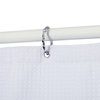 Utopia Alley Aluminum Hoop Shower Rod 45.7" Size by 22", White