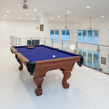 Game-Room overlooking Living Space