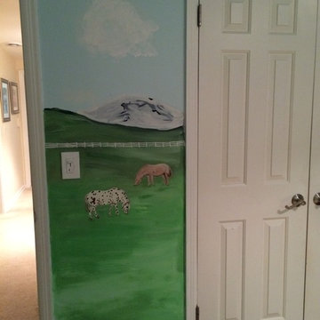 Horse Room Mural
