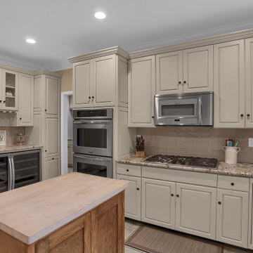 Leathered Blue Dunes Kitchen