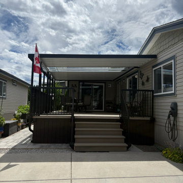 Complete Covered Deck Remodel & Outdoor Living Renovation | West Kelowna