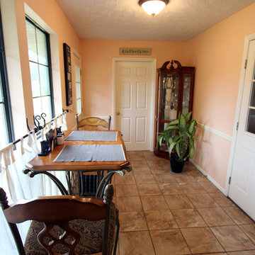 Kitchen Update: Romina Noche tile and Ubatuba Granite countertops