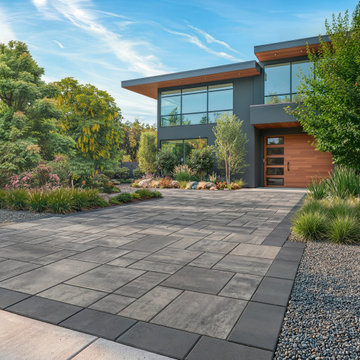 The Sherwood Collection Ledgestone Smooth LG Drive 6 ½ x 13 X 3 1/8 Coal