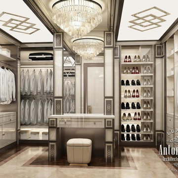 Dressing room ideas from Antonovich Design