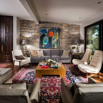 Artsy Vibe in Mid-Century Modern Ranch