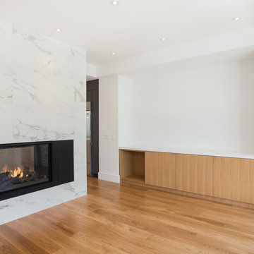 Living & Dining Rooms - Custom Homes - Newtonbrook, North York