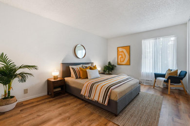 Minimalist bedroom photo in San Francisco