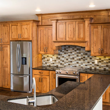 Shaker rustic Cherry Ginger Stain Toffee Glaze