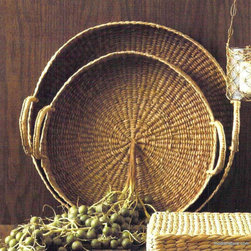 Roost Marsh Grass Trays - Set/2 - SKU: TE171 - Major Kitchen Appliance Parts And Accessories