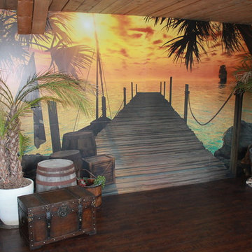 3D entertaining room