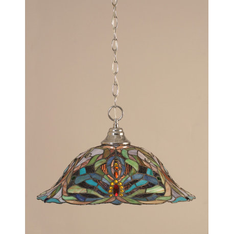1 Light Pendant In Chrome (10-CH-990)