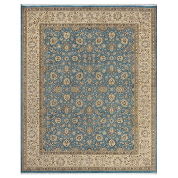 Pasargad Baku Collection Hand-Knotted Lamb's Wool Area Rug, 8'4"x10'3"