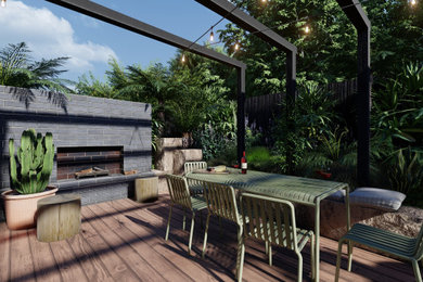 This is an example of a deck in Newcastle - Maitland.